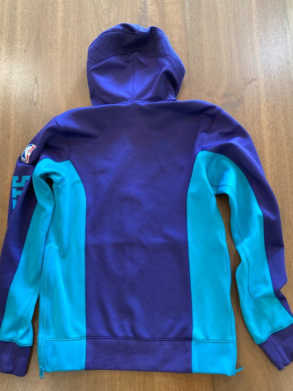 Charlotte Hornets 2023/24 Authentic Showtime Full-Zip Jacket, Dri-Fit, Men's XS - Picture 2 of 4
